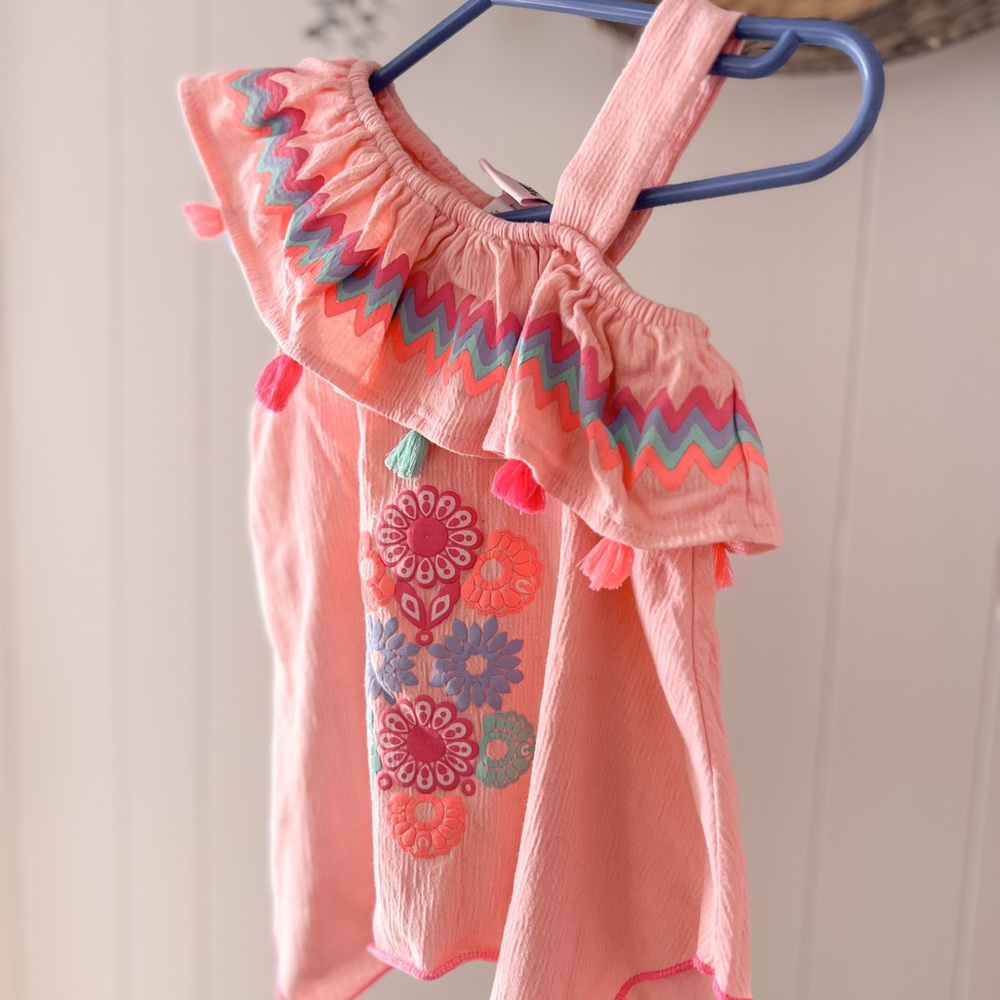 3T Little Lass Boho Top